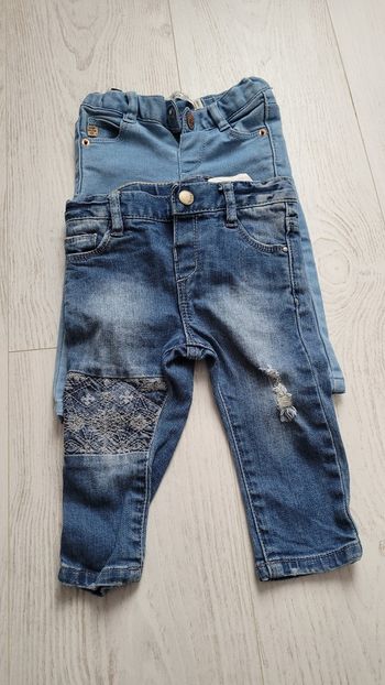 Lot de 2 jeans zara
