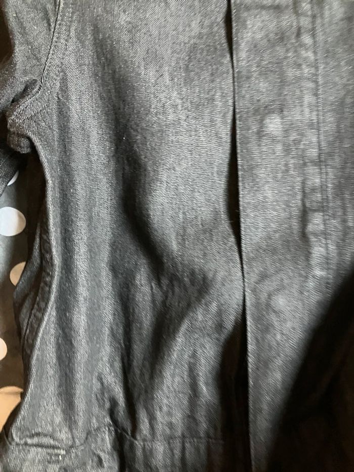 Superbe Combinaison d’été jean G star femme manche courte denim noir 36 - photo numéro 19