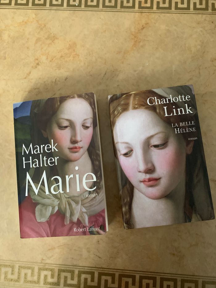 Lot 2 romans Marie de Marek Halter & la belle Hélène Charlotte Link