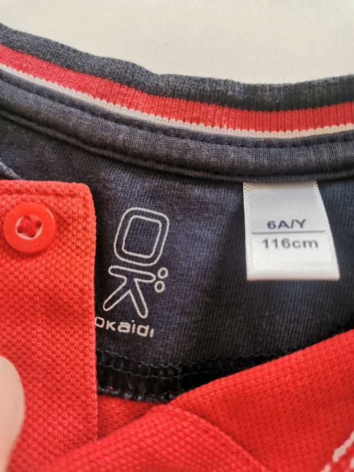 Polo rouge - photo numéro 3