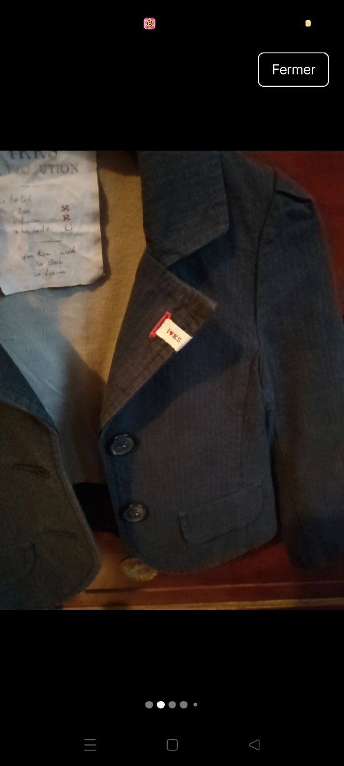 Blaser IKKS 3ans - photo numéro 2