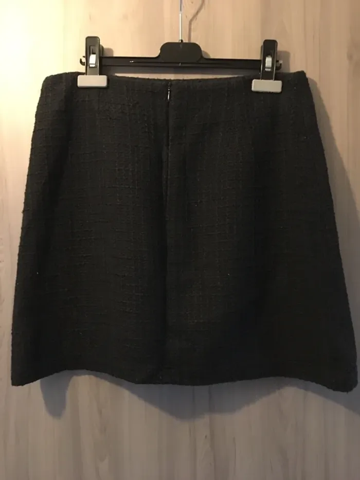 Jupe courte noire camaïeu T.36 - photo numéro 5