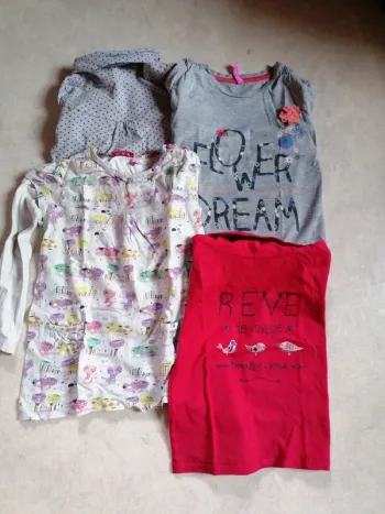 Tee shirt fille