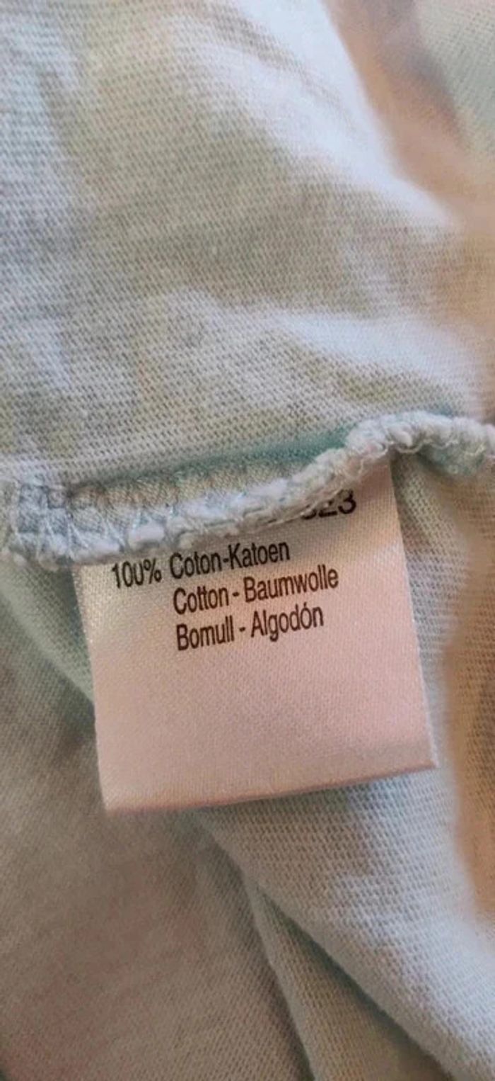 T-shirt mc turquoise requin La Redoute 6 ans - photo numéro 4