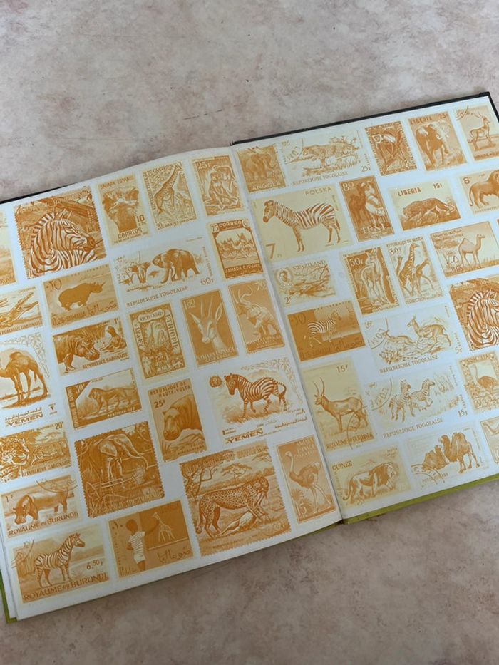 Livre Les animaux d’Afrique par le timbre-poste - photo numéro 3