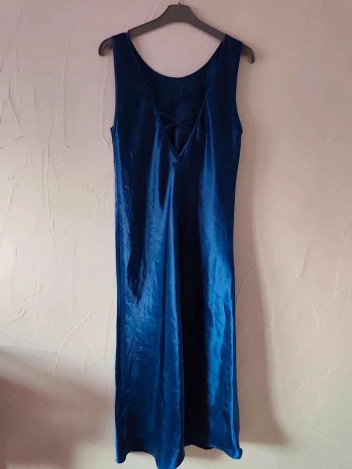 Magnifique chemise de nuit / tenue de nuit bleu taille s ou 36 - photo numéro 3