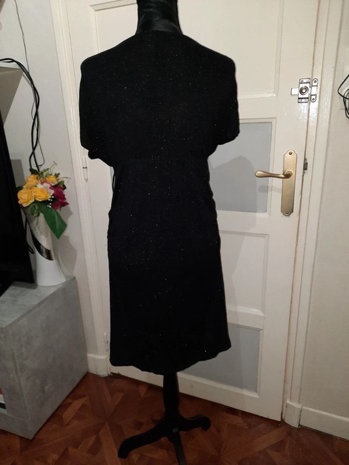 Robe noir brillante kiabi - photo numéro 3