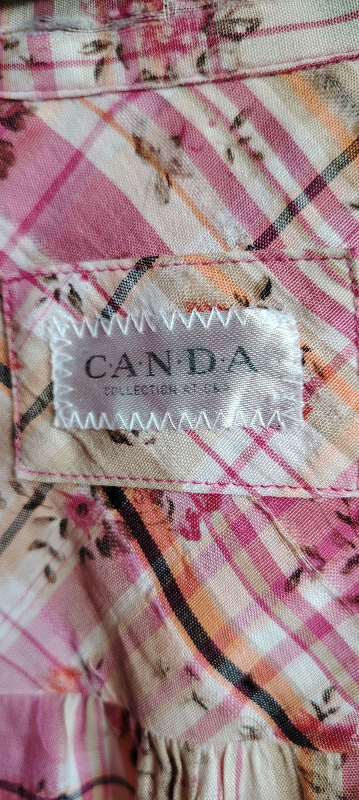 Chemise à carreaux et fleurs – C&A (Canda) - photo numéro 2