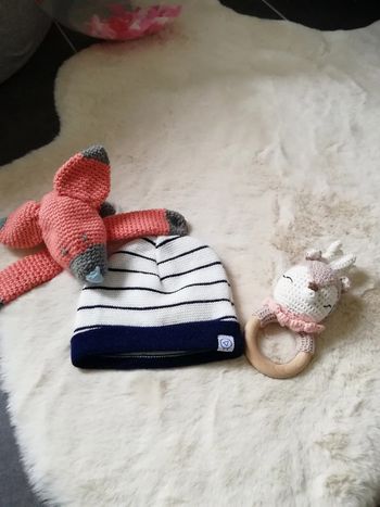 Bonnet neuf bébé Made in France