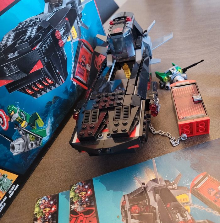 LEGO Marvel Super Heroes Iron Skull Sub Attack 76048 - photo numéro 3