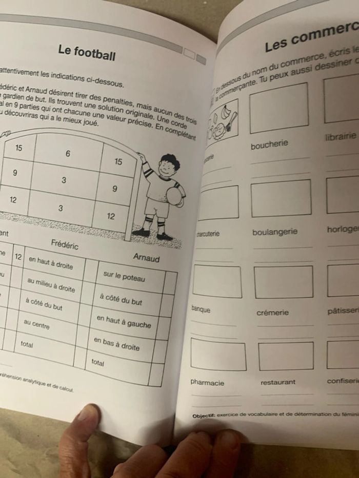Livre d’exercices français calcul 8-9 ans - photo numéro 3
