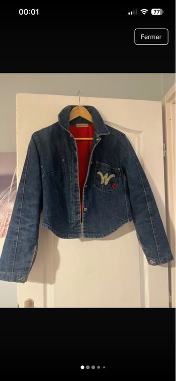 Veste en jean Le Temps des Cerises