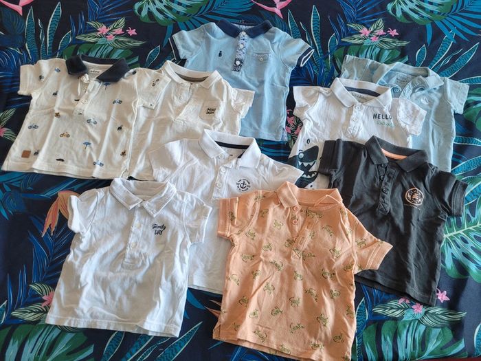 Lots polo 6 mois