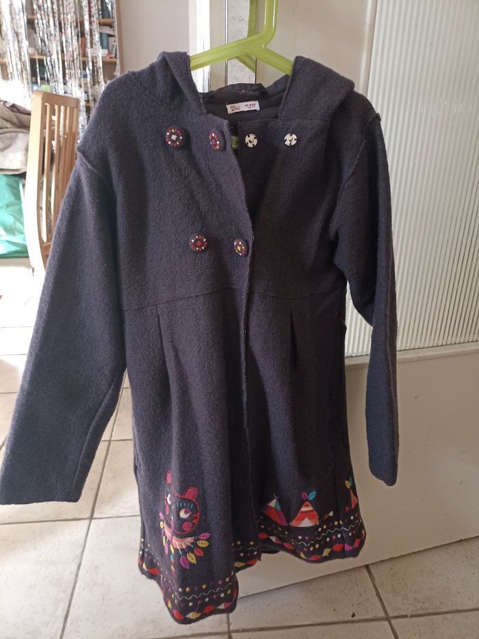 Manteau à capuche mi-saison 10 ans - photo numéro 3