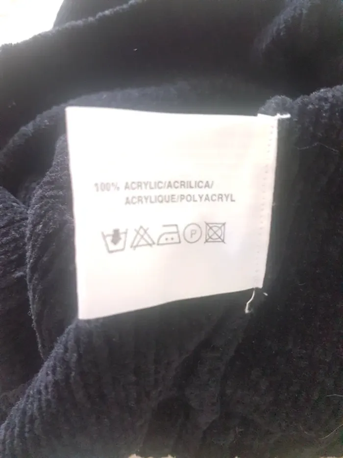 Gilet noir col fausse fourrure La Chem Collection T2 - photo numéro 5