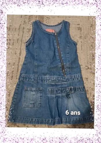 Robe jean 6ans
