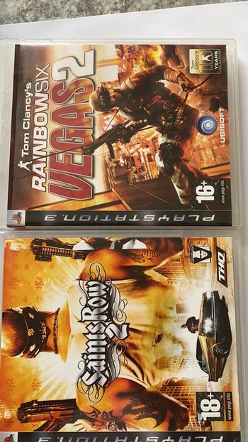 Lot 2 jeux ps3