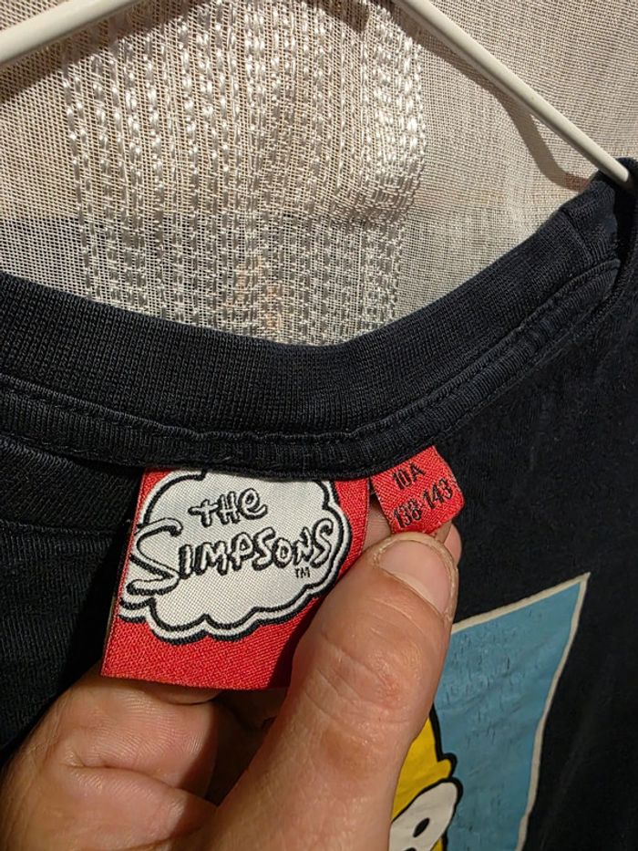 Tee-shirt ML 10ans Bart Simpson - photo numéro 3