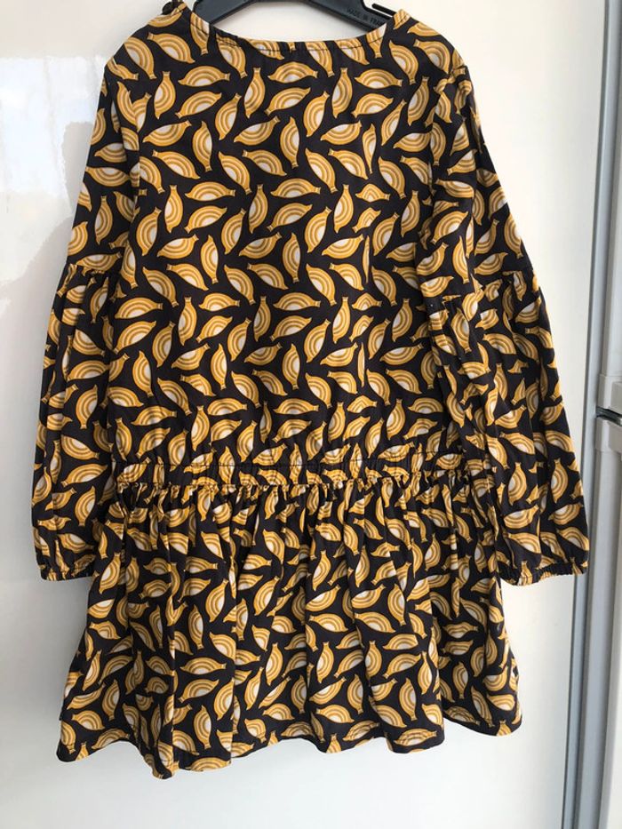 Robe Okaidi 6 ans jaune moutarde - photo numéro 3