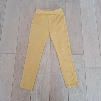 Legging épais  moutarde okaidi 8 ans