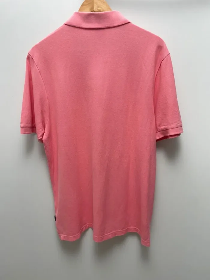 Polo Pink Adidas Mens Size L - photo numéro 9