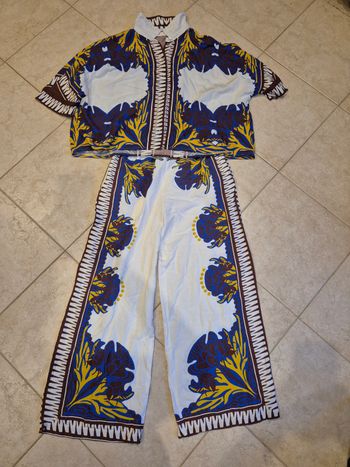 Ensemble pantalon large et haut BSB