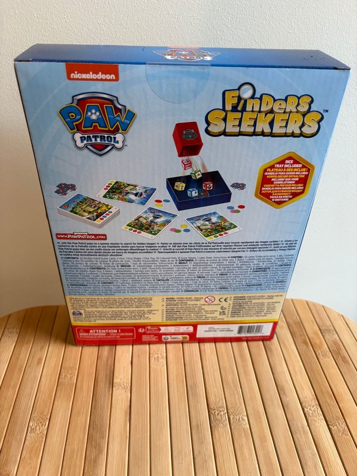 Finders Seekers - jeu de rapidité et d'observation Paw Patrol - photo numéro 2