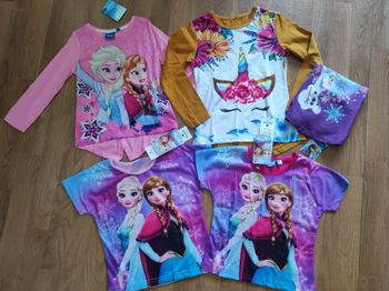 Lot t.shirts  fille 4ans
