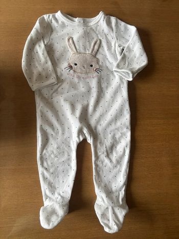 Pyjama une pièce lapin