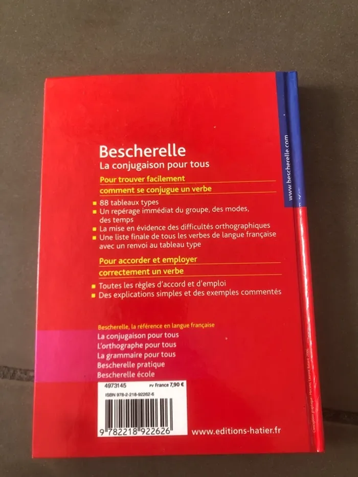 Dictionnaire Bescherelle la conjugaison 📕 - photo numéro 3