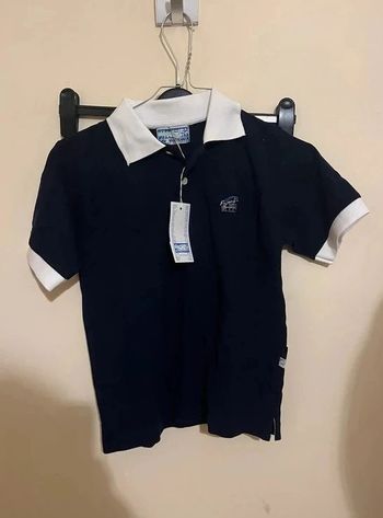 🐴 Polo bleu marine Hervé Godignon Équitation Taille 6/8 ans 🐴