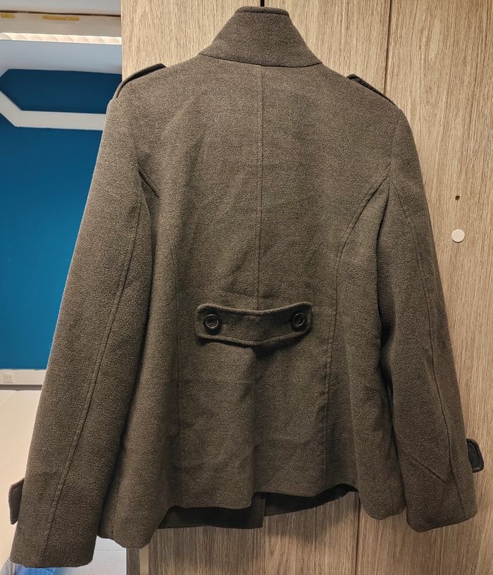 Manteau caban Clockhouse gris - photo numéro 2