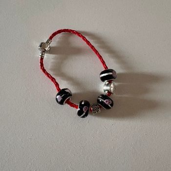 Bracelet • rouge & noir 🌿