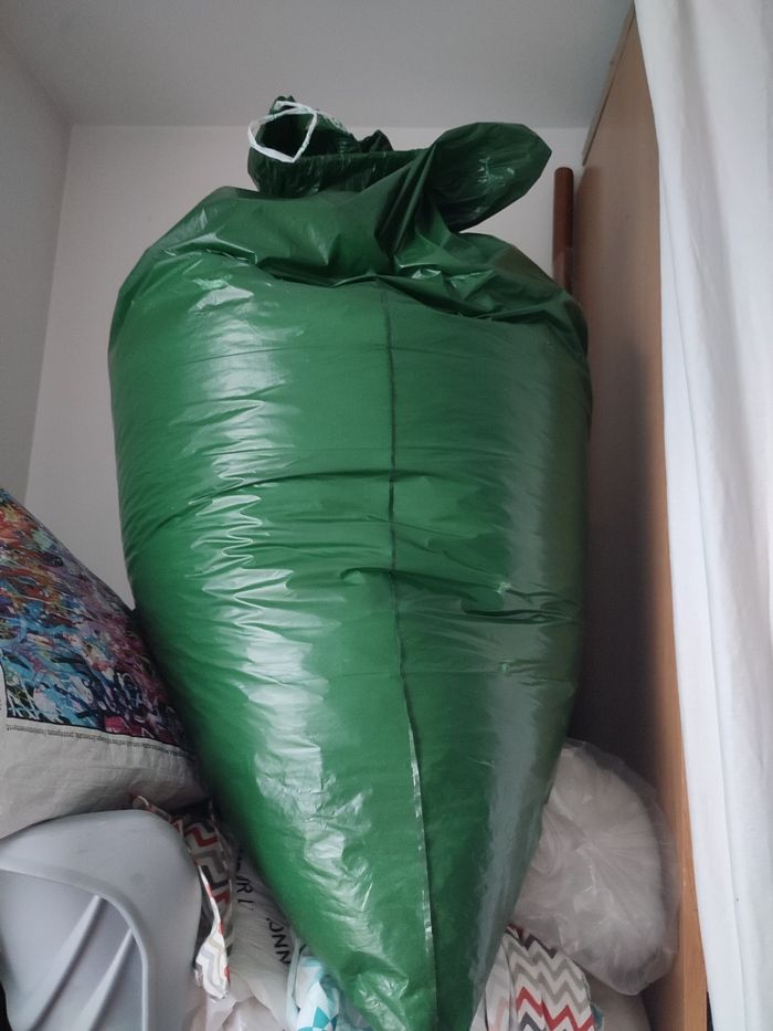 Gros sac de polystyrène, mini billes - photo numéro 5