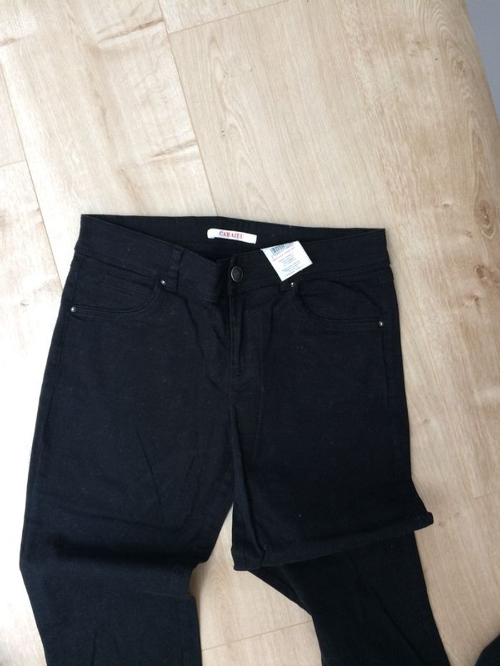 Pantalon noir camaïeu 38 - photo numéro 2
