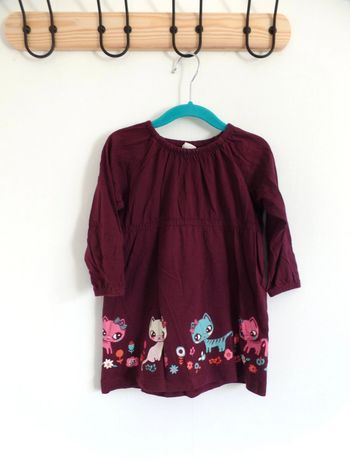 Tunique H&M manches longues 12/18 mois