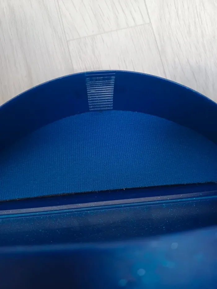 Étui à lunettes bleu en plastique rigide marque blue bay by safilo - photo numéro 11