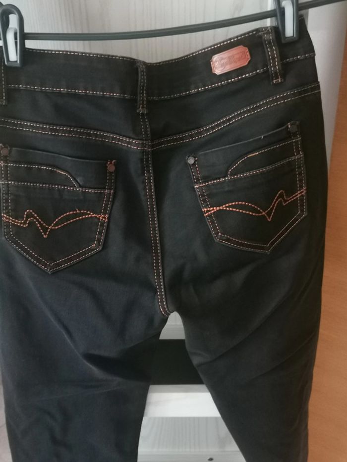 jeans noir taille 38 - photo numéro 8