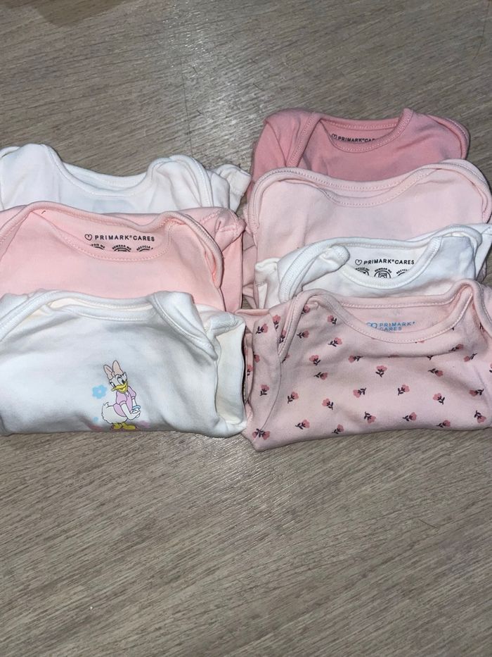 7 bodies manche courte bébé fille 1 mois - photo numéro 2