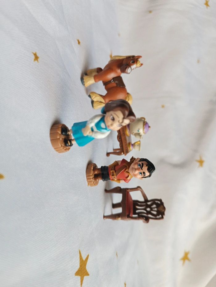 Figurine figure figura animator animator's Disney belle bête beauty beast princesse little doll - photo numéro 2