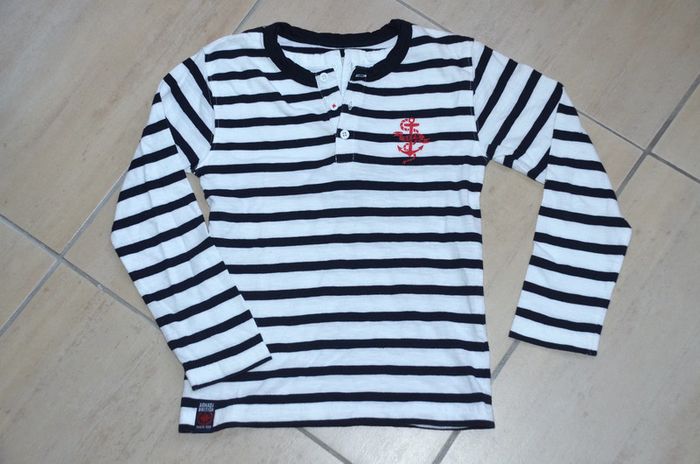T shirt 6 ans garcon a rayures