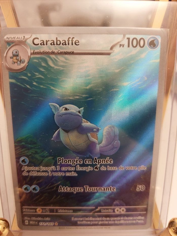 Carabaffe 171/165 – Booster Myboost X – 10 Cartes Pokémon Françaises – Écarlate Et Violet 3.5 151 (Secret Gallery)
