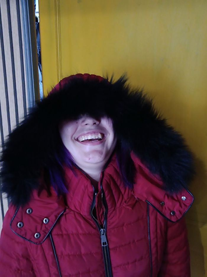 Doudoune femme bordeaux camaïeu t 40 42. 20€00 - photo numéro 3