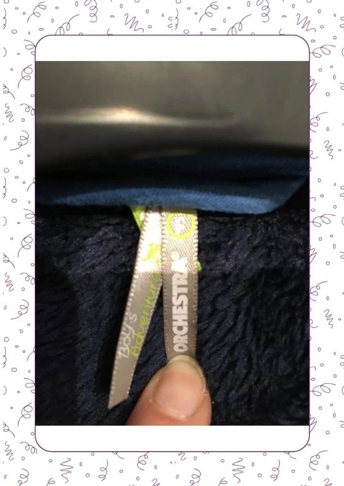 Robe de chambre polaire marine orchestra - photo numéro 3