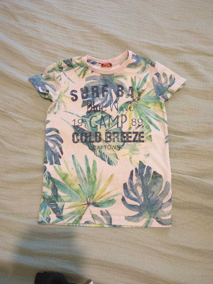 Tee shirt tao tape a l'oeil tropical 4 ans garçon carton 1a - photo numéro 2