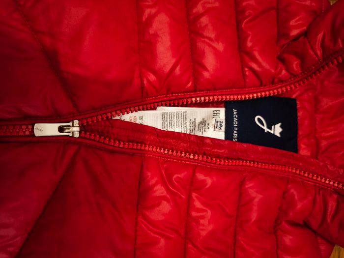 Doudoune rouge Jacadi 24 mois - photo numéro 2