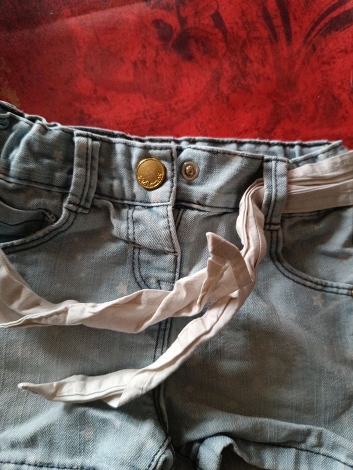 Short en jean 18 mois - photo numéro 2