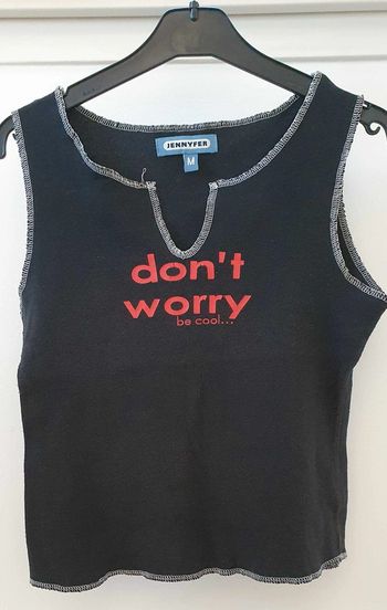 Débardeur "Don't worry" - Taille M