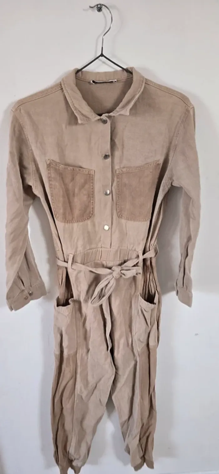 Combinaison beige zara 11 -12 ans - photo numéro 2