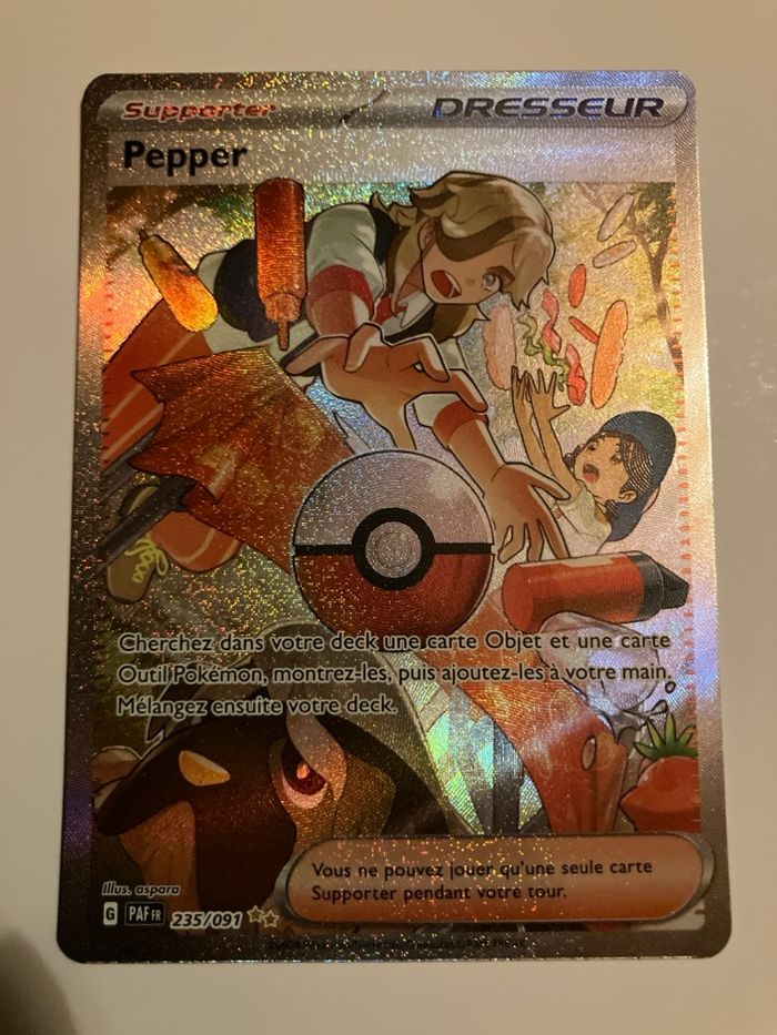 Carte pokemon pepper alternative